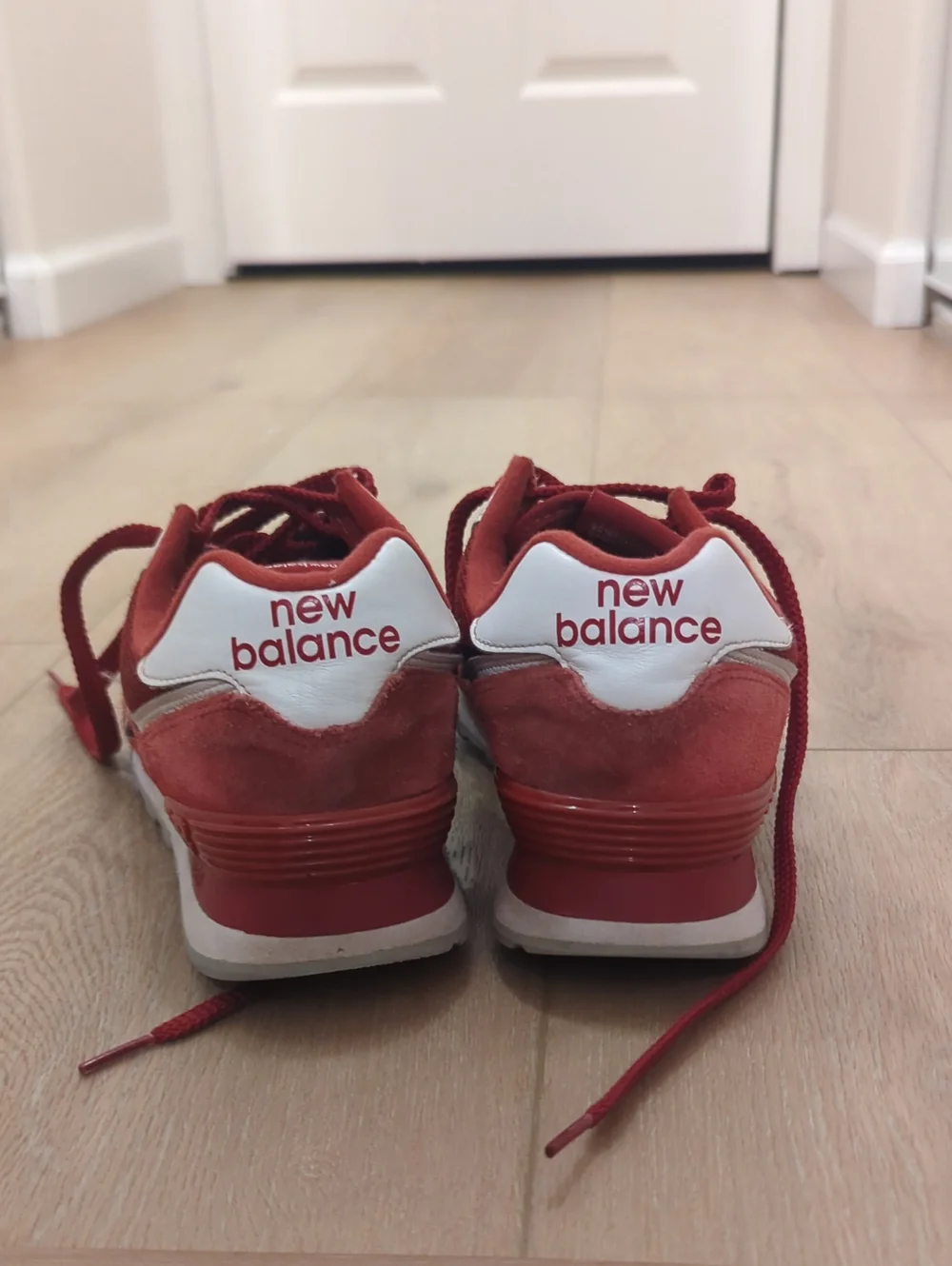 New Balance Kids' 574 Crimson